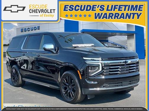 Black 2025 Chevrolet Suburban Premier