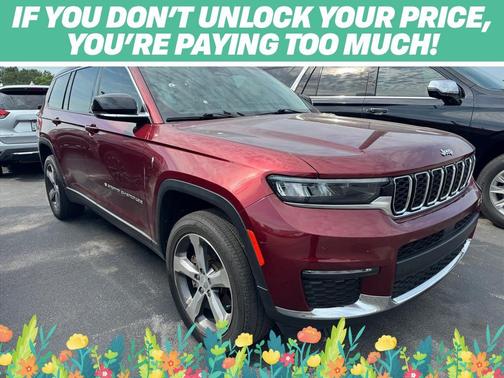 Velvet Red Pearlcoat 2021 Jeep Grand Cherokee L Limited