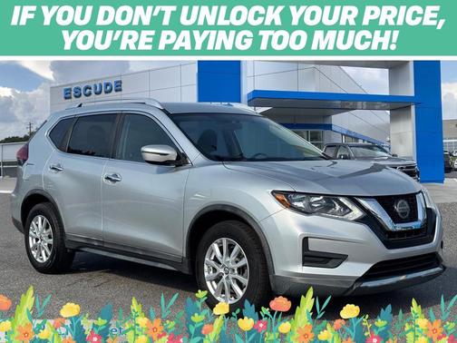 Brilliant Silver 2018 Nissan Rogue SV