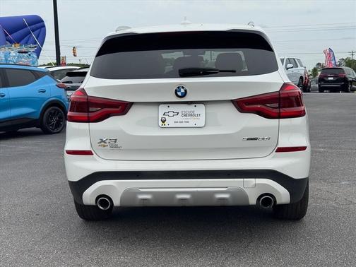 Alpine White 2020 BMW X3 sDrive30i