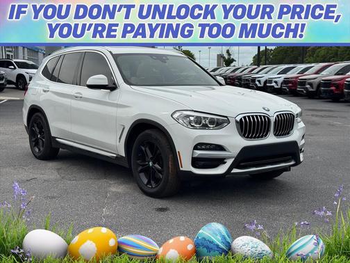 Alpine White 2020 BMW X3 sDrive30i