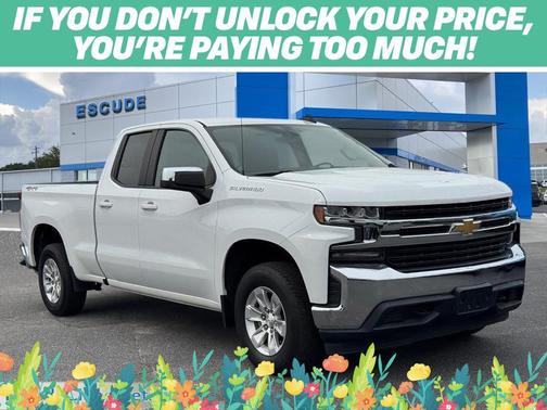 Summit White 2020 Chevrolet Silverado 1500 LT