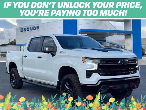 Summit White 2026 Chevrolet Silverado 1500 LT Trail Boss