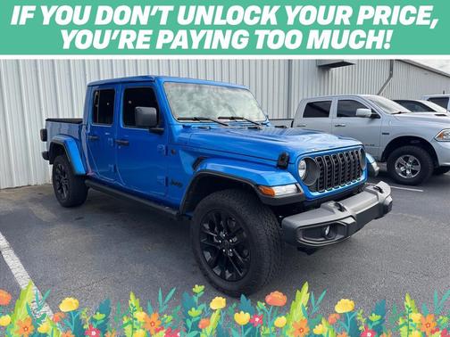 Hydro Blue Pearlcoat 2024 Jeep Gladiator Nighthawk