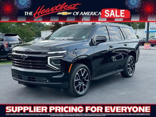 Black 2026 Chevrolet Tahoe 4WD RST