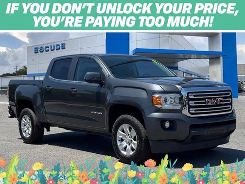 Cyber Gray Metallic 2016 GMC Canyon SLE