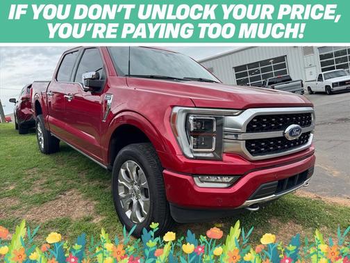 RAPID RED MET TINTED CC 2022 Ford F-150 Platinum