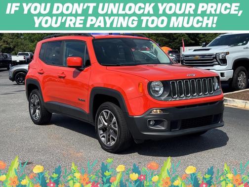 Omaha Orange 2017 Jeep Renegade Latitude
