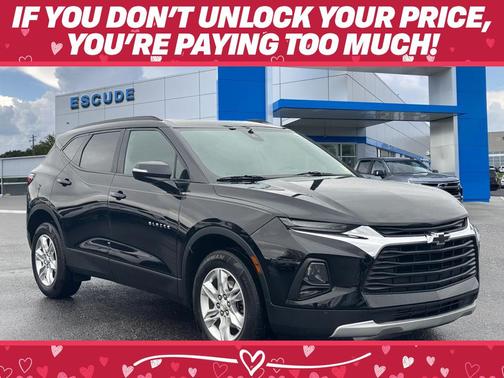 Black 2022 Chevrolet Blazer 2LT