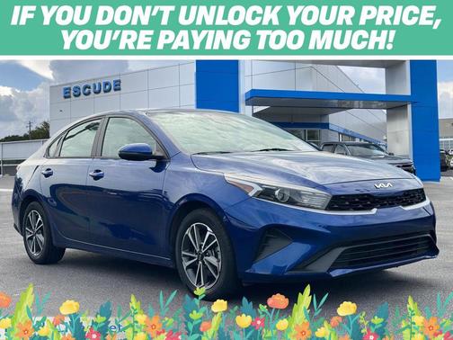 Deep Sea Blue 2023 Kia Forte LXS