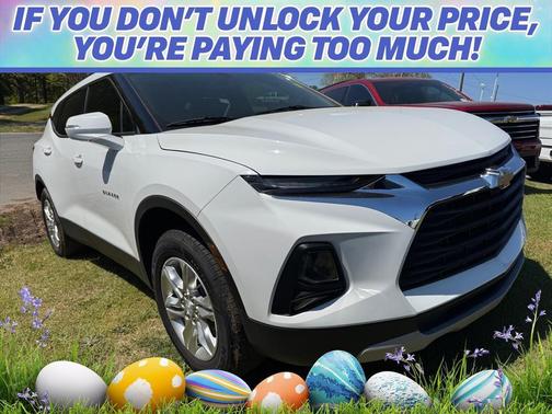 Summit White 2021 Chevrolet Blazer 1LT