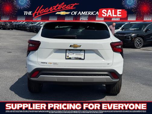 Summit White 2026 Chevrolet Trax LT