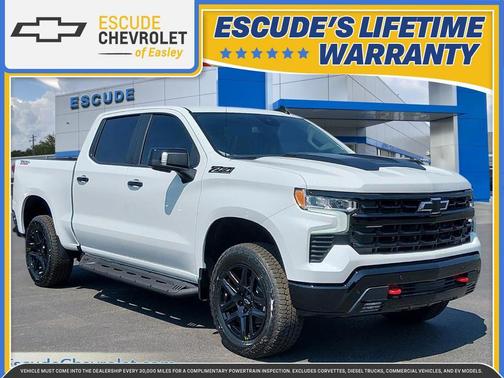 Summit White 2026 Chevrolet Silverado 1500 LT Trail Boss