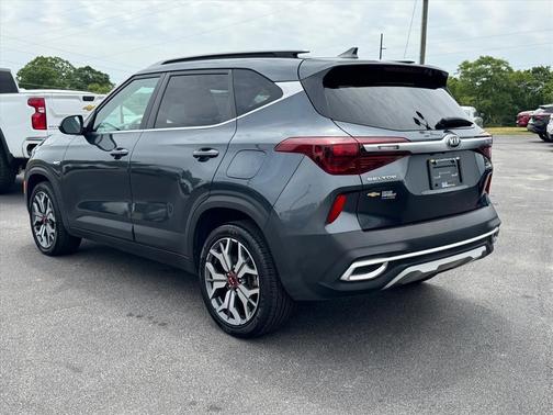 Gravity Gray 2021 Kia Seltos S Turbo
