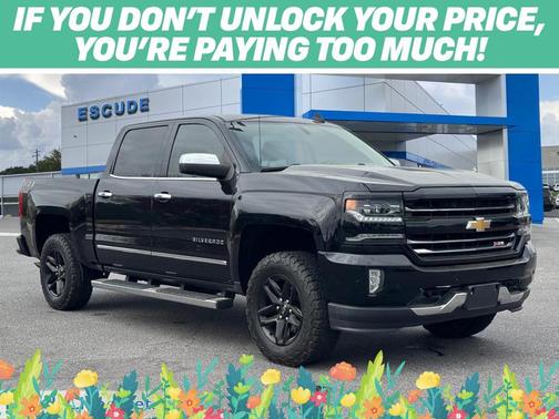 Black 2018 Chevrolet Silverado 1500 LTZ