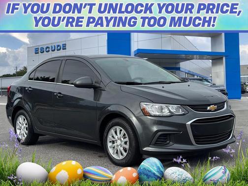 Nightfall Gray Metallic 2019 Chevrolet Sonic LT