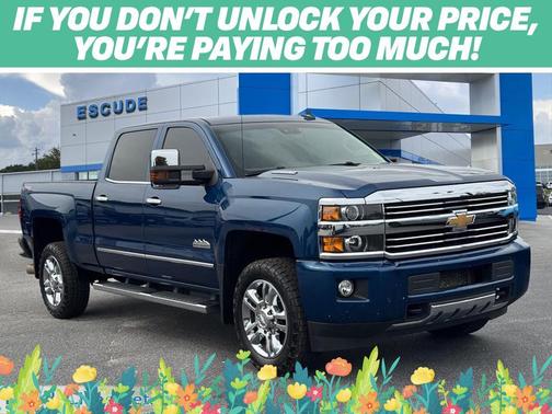 Deep Ocean Blue Metallic 2016 Chevrolet Silverado 2500 High Country