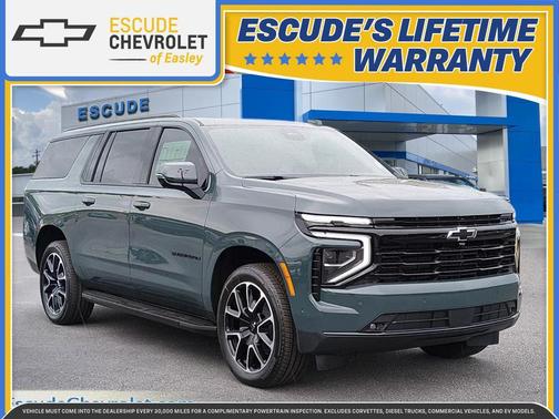 Cypress Gray 2026 Chevrolet Suburban RST