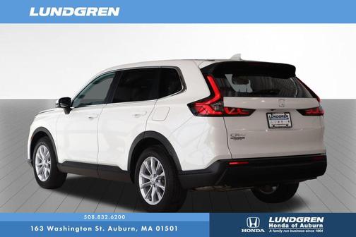 Platinum White Pearl 2025 Honda CR-V EX