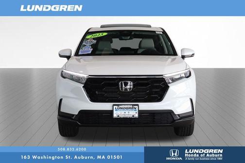 Platinum White Pearl 2025 Honda CR-V EX