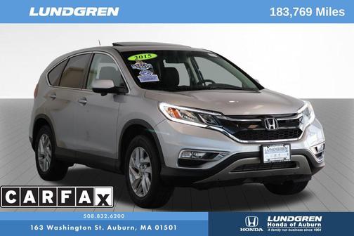 Alabaster Silver Metallic 2015 Honda CR-V EX