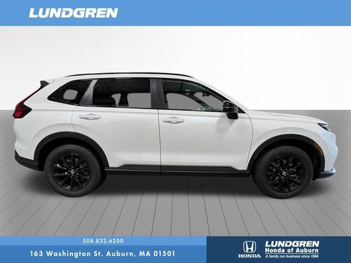 Platinum White 2026 Honda CR-V Hybrid Sport-L