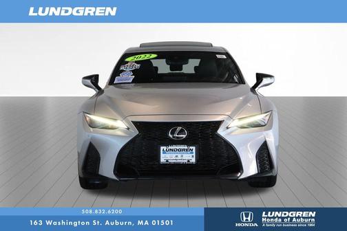 Iridium 2022 Lexus IS 350 F Sport