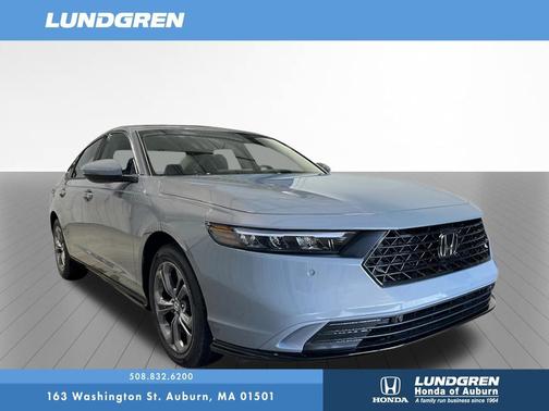 Gray 2026 Honda Accord Hybrid EX-L