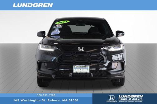 Black 2024 Honda HR-V Sport