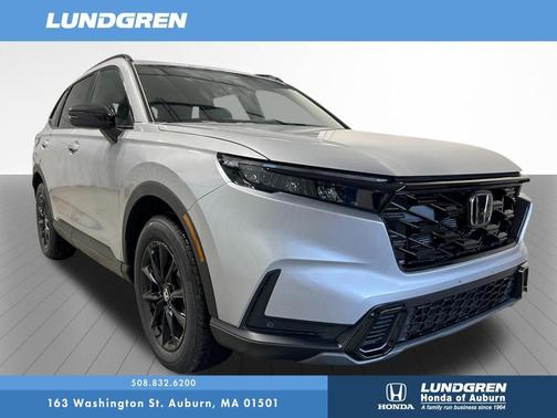 Silver 2026 Honda CR-V Hybrid Sport-L