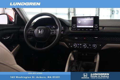 Radiant Red Metallic 2024 Honda Accord EX