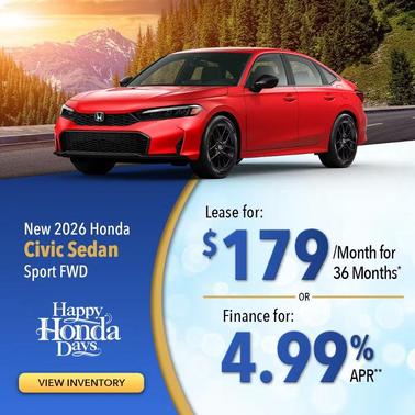 2026 Honda Civic Sport