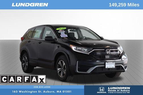 Crystal Black Pearl 2020 Honda CR-V LX