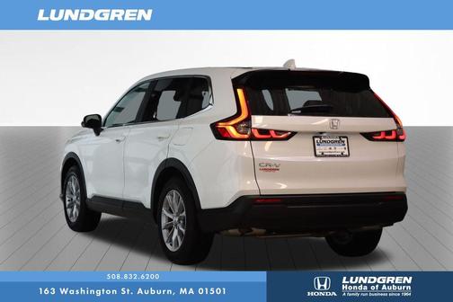 Platinum White 2023 Honda CR-V EX-L
