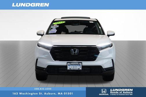 Platinum White 2023 Honda CR-V EX-L