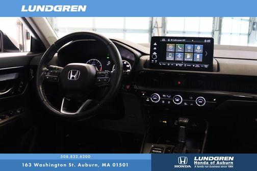Platinum White 2023 Honda CR-V EX-L