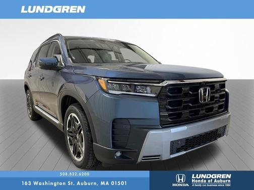 Smoke Blue 2026 Honda Pilot Touring S
