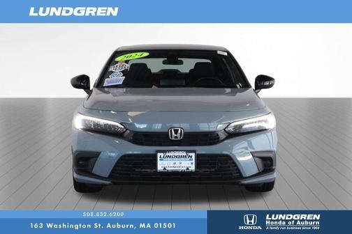 Sonic Gray Pearl 2024 Honda Civic Sport
