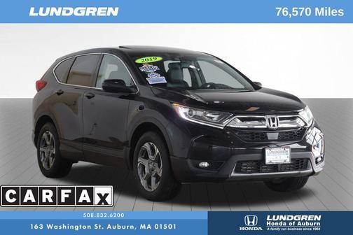 Crystal Black Pearl 2019 Honda CR-V EX-L