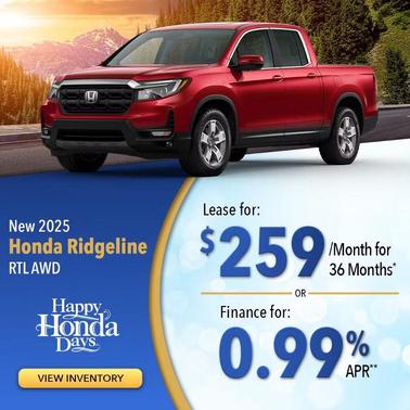 2025 Honda Ridgeline RTL