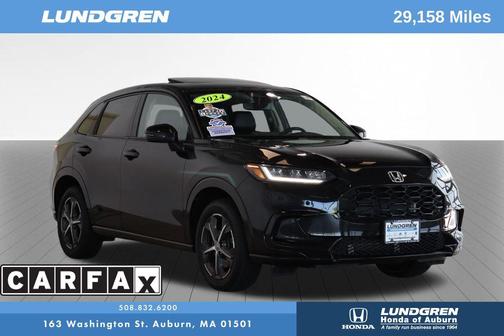 Crystal Black Pearl 2024 Honda HR-V EX-L