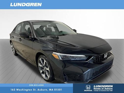 Crystal Black 2026 Honda Civic Hybrid Sport Touring