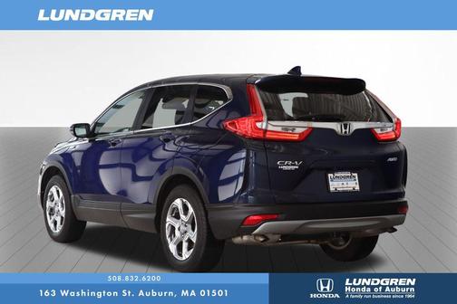 Obsidian Blue Pearl 2018 Honda CR-V EX