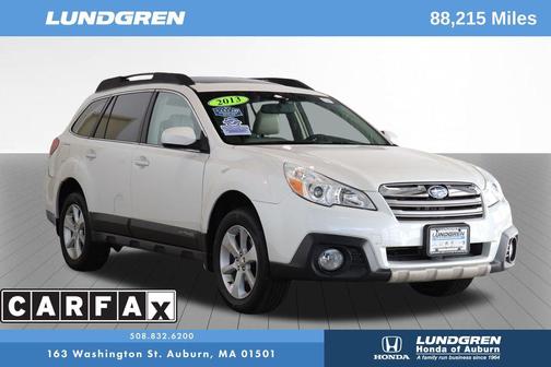 Satin White Pearl 2013 Subaru Outback 2.5i Limited