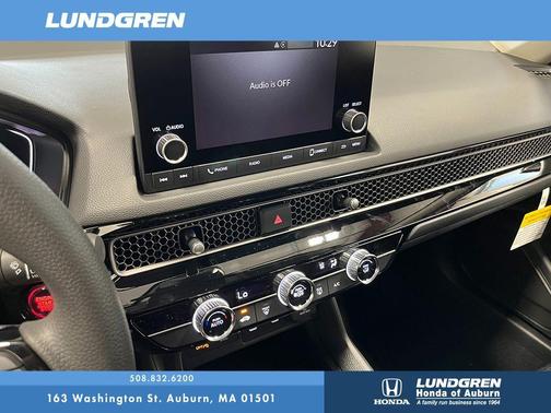 Crystal Black 2026 Honda Civic LX