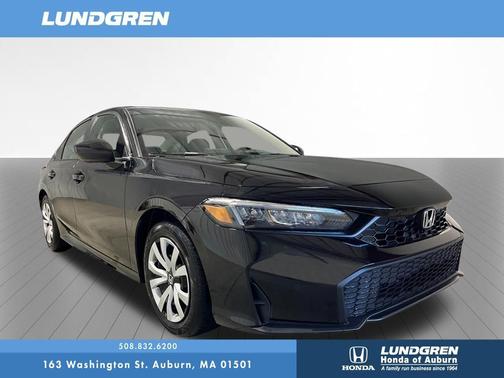 Crystal Black 2026 Honda Civic LX