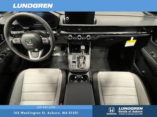 Platinum White 2026 Honda CR-V Hybrid Sport Touring