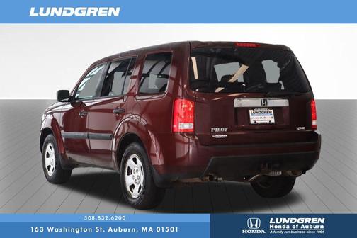 Dark Cherry Pearl 2011 Honda Pilot LX