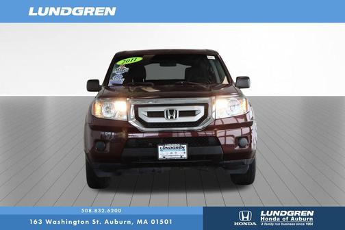 Dark Cherry Pearl 2011 Honda Pilot LX