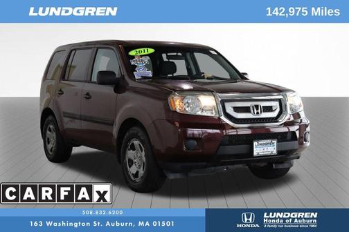 Dark Cherry Pearl 2011 Honda Pilot LX
